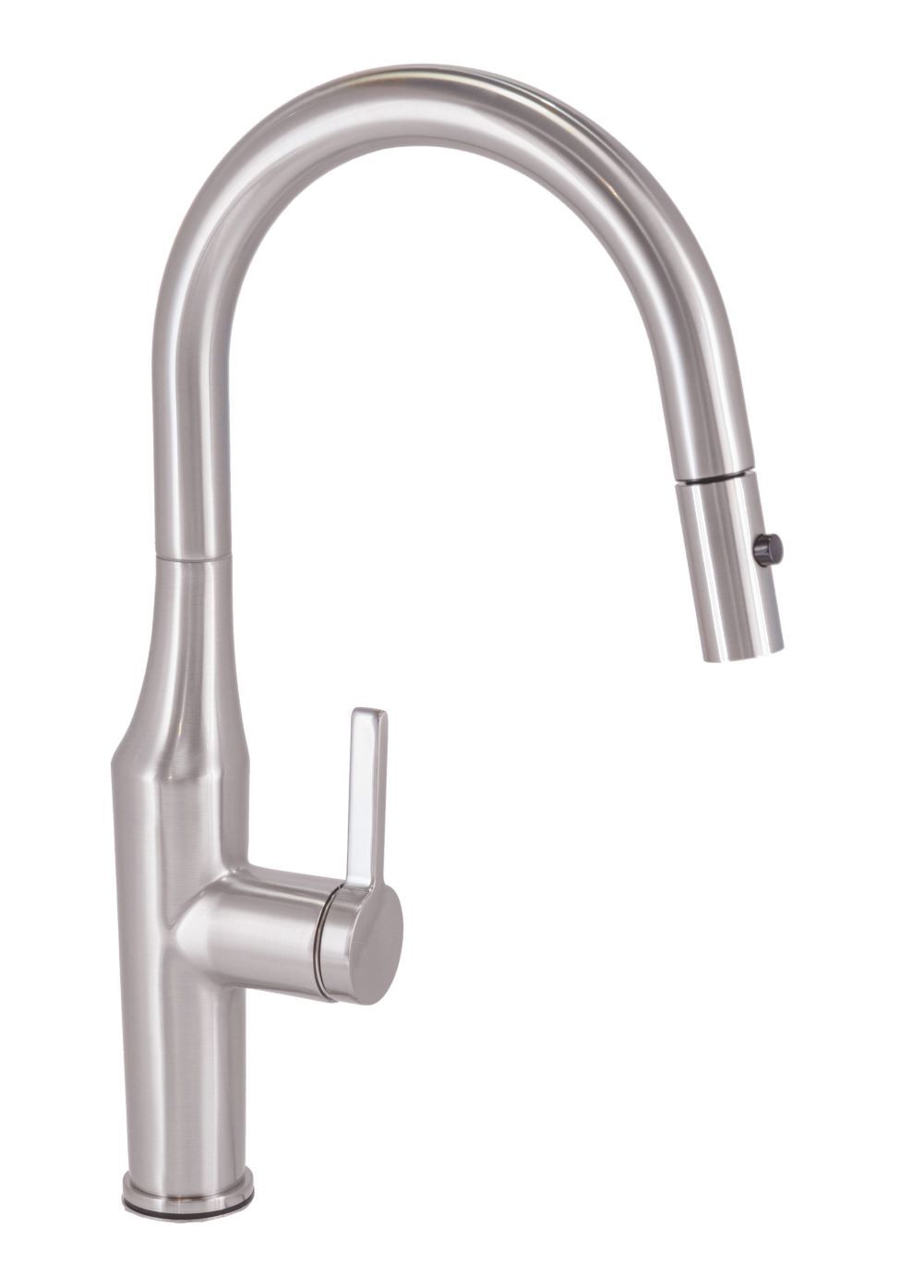 pull out kitchen mixer chrome